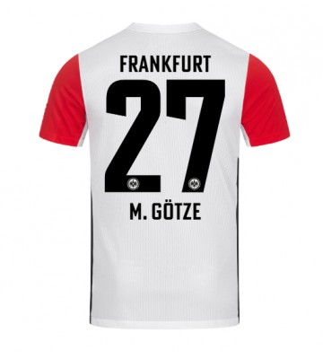 Eintracht Frankfurt Mario Gotze #27 Primera Equipación 2024-25 Manga Corta